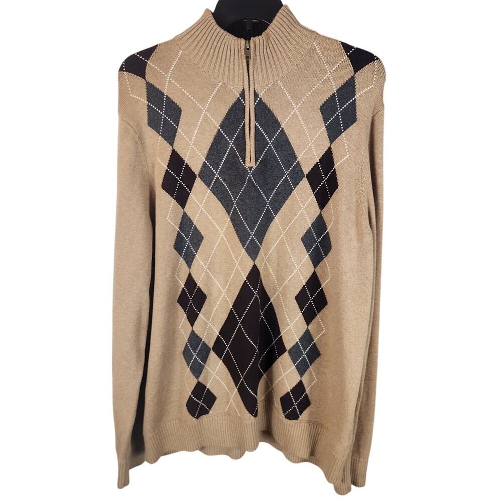 Tommy Hilfiger quarter zip sweater men's 2X